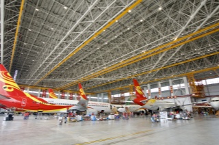 海南自貿(mào)港一站式飛機(jī)維修產(chǎn)業(yè)基地定檢機(jī)庫已完成1130余單維修項目