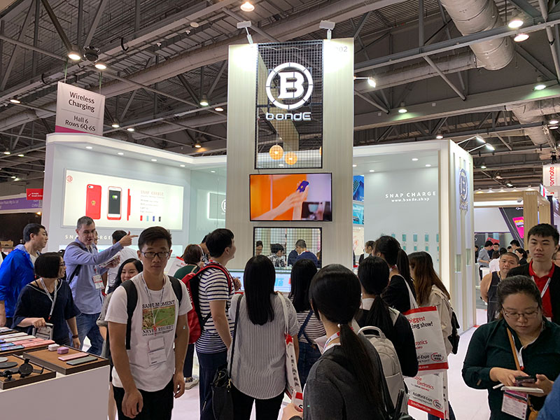 bondE磁吸無線快充展廳