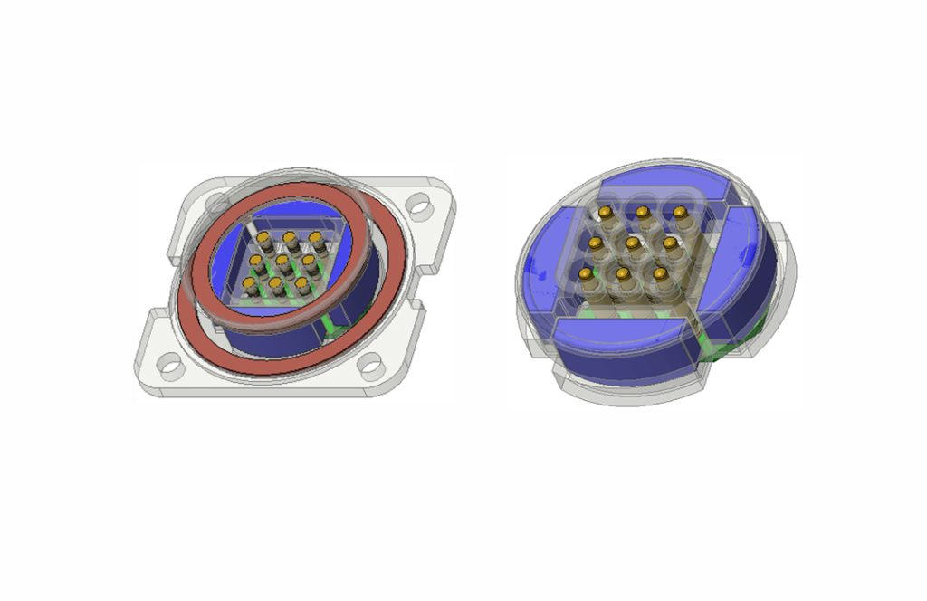 機(jī)器人磁吸Pogo Pin連接器，磁吸充電組件