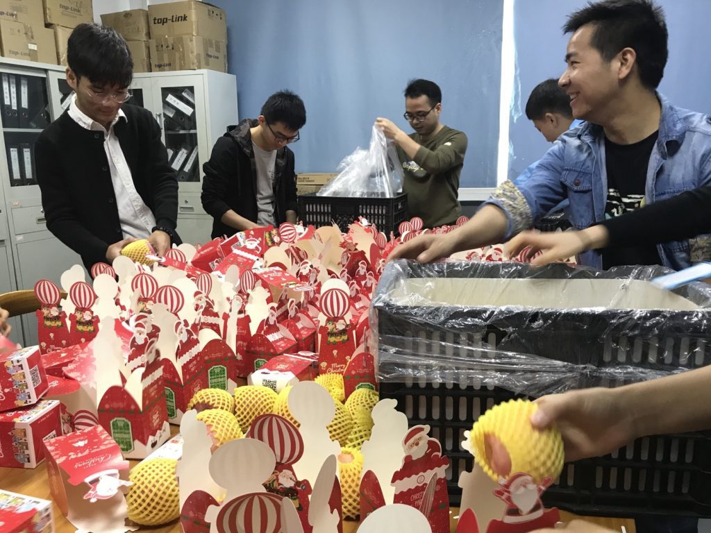 圣誕禮物準備中